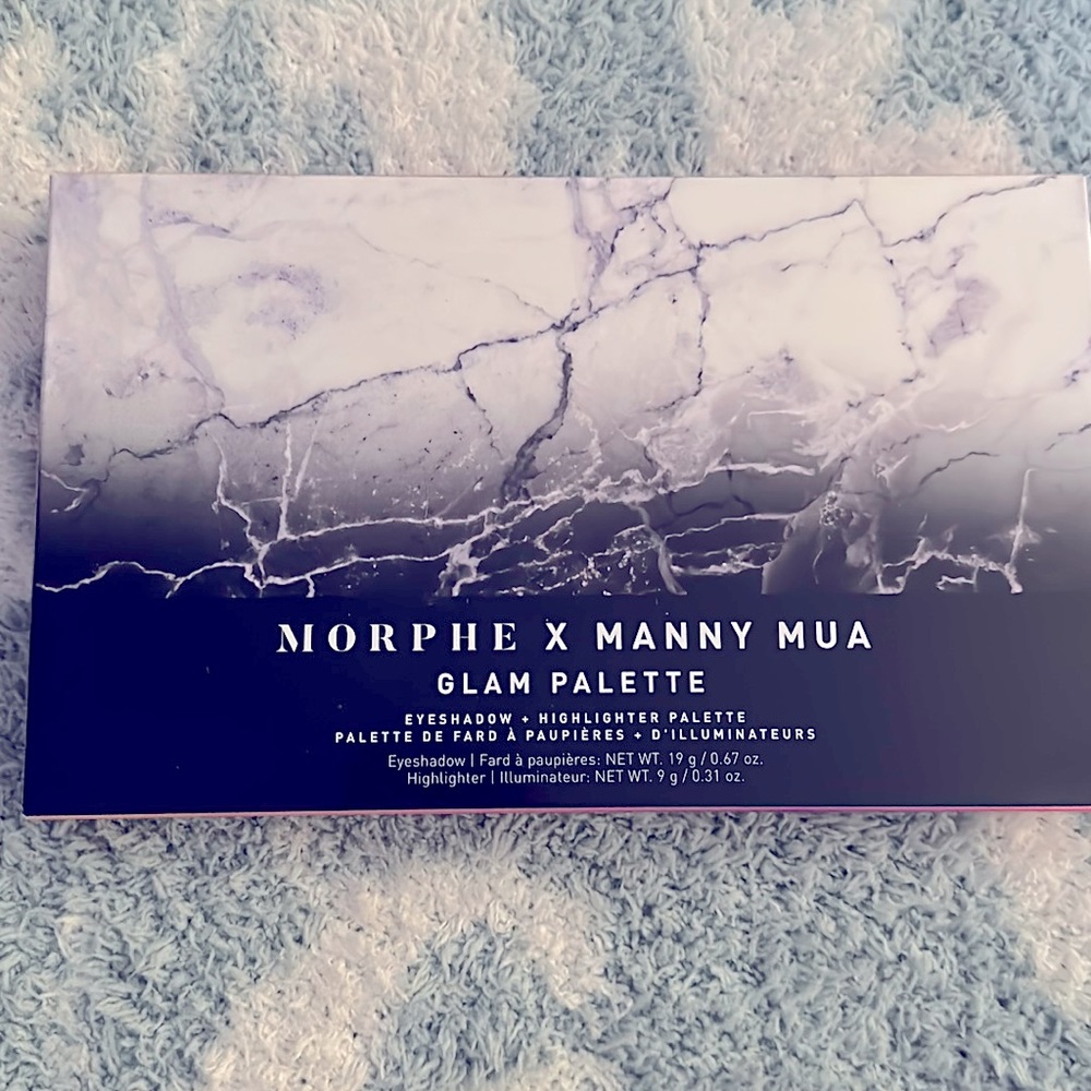 Morphe x Manny MUA Glam Palette Face Makeup Eyeshadow - New in Box